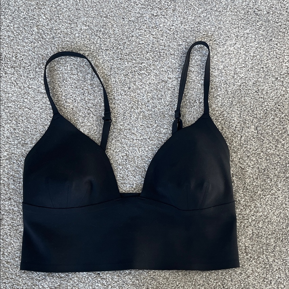 Free People Black Bralette